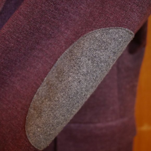 RW&CO Burgandy Slim Fit Blazer (Stretch Fabric) 36 Short - Picture 5 of 7